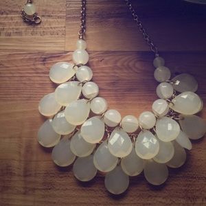 Layered ivory necklace